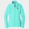 Women's Heather Microfleece Full Zip Jacket Thumbnail