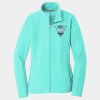 Women's Heather Microfleece Full Zip Jacket Thumbnail