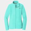 Women's Heather Microfleece Full Zip Jacket Thumbnail