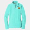 Women's Heather Microfleece Full Zip Jacket Thumbnail