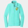 Women's Heather Microfleece Full Zip Jacket Thumbnail