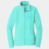 Women's Heather Microfleece Full Zip Jacket Thumbnail