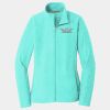 Women's Heather Microfleece Full Zip Jacket Thumbnail