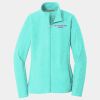 Women's Heather Microfleece Full Zip Jacket Thumbnail